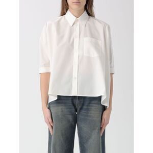 Mm6 Maison Margiela Women Oversized Cotton Shirt Mm6 Maison Margiela